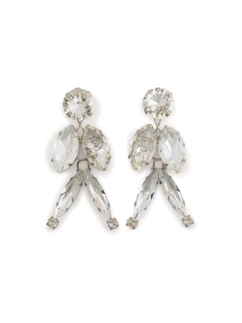 PUCCI large crystal-embellished earrings