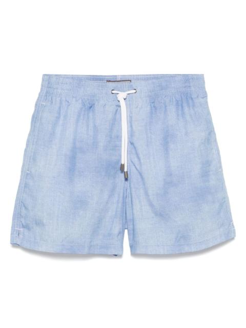 Canali drawstring swim shorts