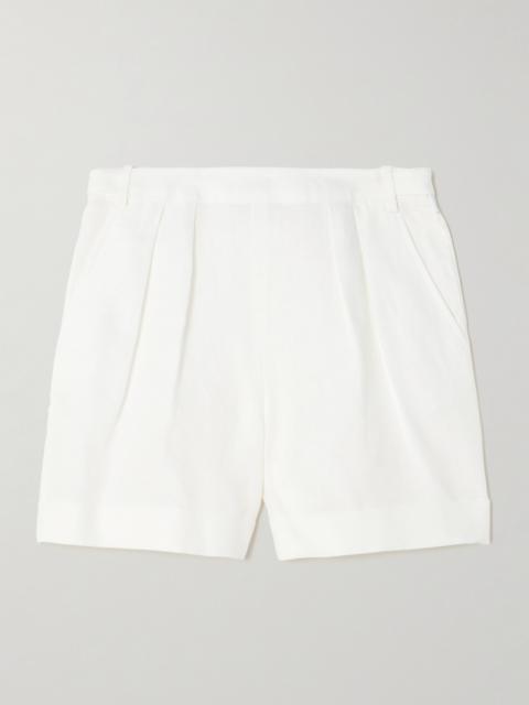 Loro Piana Pawel Linen Shorts
