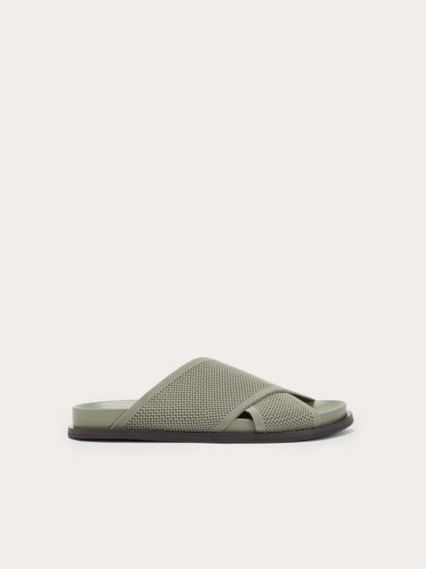EVERLANE THE REKNIT FORM CROSSOVER SANDAL