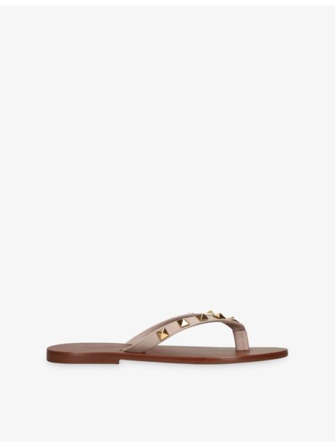 Valentino Rockstud Leather Sandals