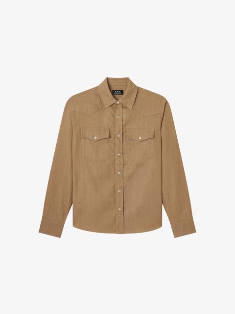 A.P.C. WESTERN SHIRT