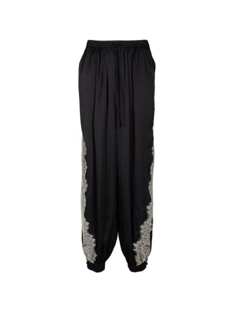 Cinq à Sept Verne lace-trim trousers