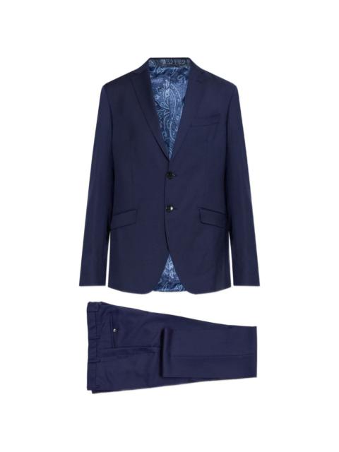 Etro single-breasted wool suit