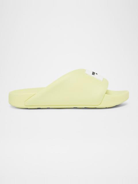 Givenchy Logo Label Slide Sandals