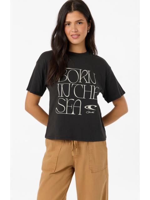 O'Neill Born In The Sea Easy Tee