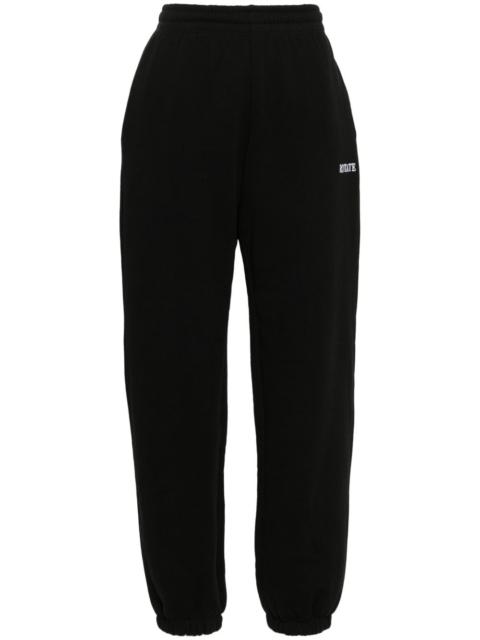 ROTATE logo-embroidered track pants