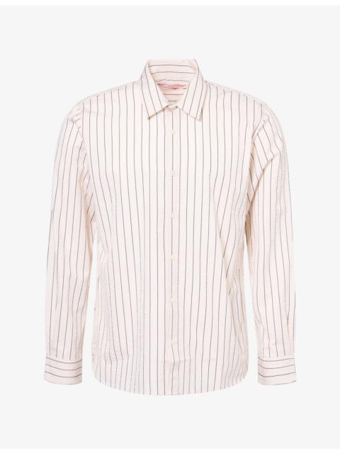 ORLEBAR BROWN Justin Striped Cotton Shirt