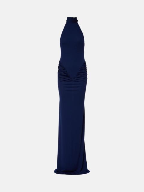 THE NEW ARRIVALS ILKYAZ OZEL Cass ruched maxi dress
