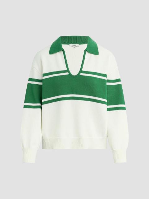 Joe's Jeans Women's The Romie Polo Sweater - Ecru