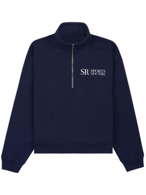 Sporty & Rich JFK quarter-zip sweatshirt