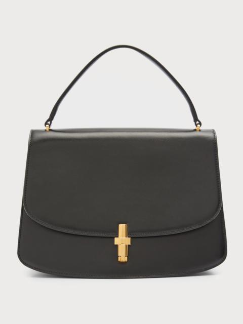 Sofia Top-Handle Bag in Leather