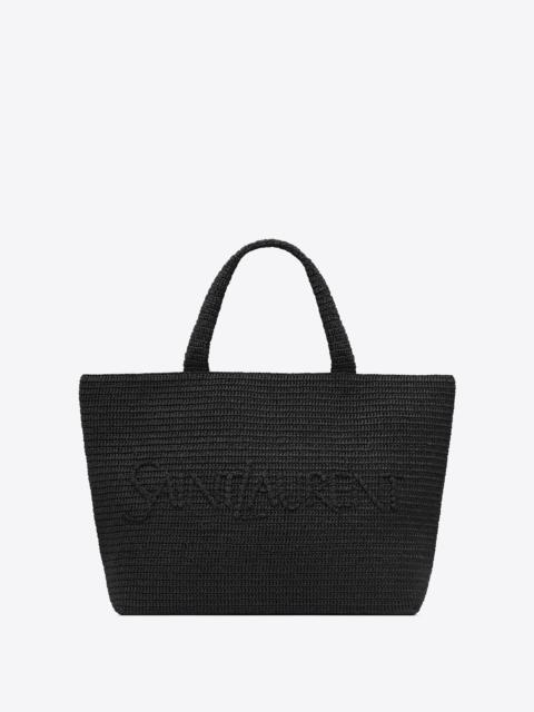 SAINT LAURENT saint laurent tote in raffia