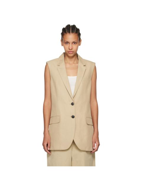 rag & bone Beige Odessa Vest