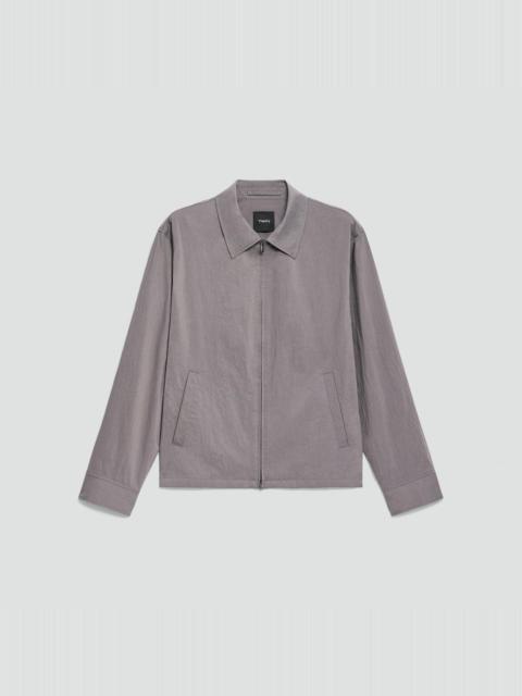 Theory City Zip Jacket in Textured Nylon