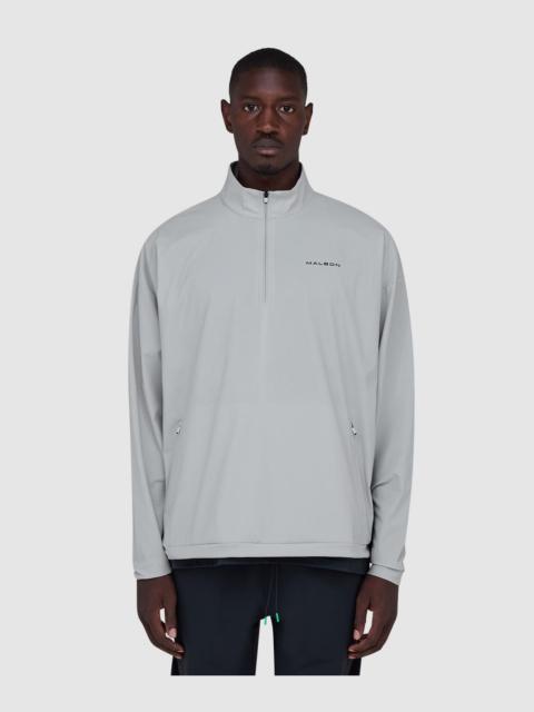 malbon Malbon performance quarter zip shell sweater