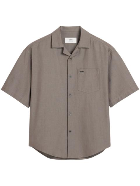 AMI Paris Short Sleeves Boxy Shirt