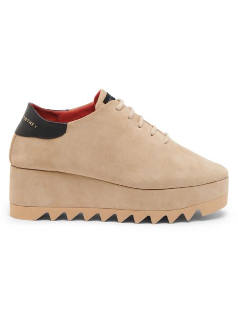 Stella McCartney Women's Elyse Round Toe Platform Sneakers - Desert