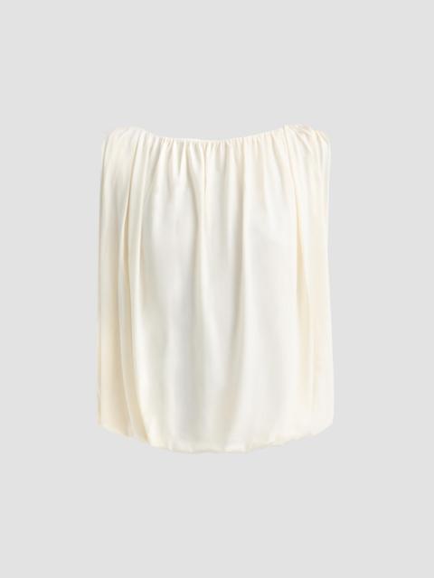 Vince Women's Fay Bubble Top - Porcelain