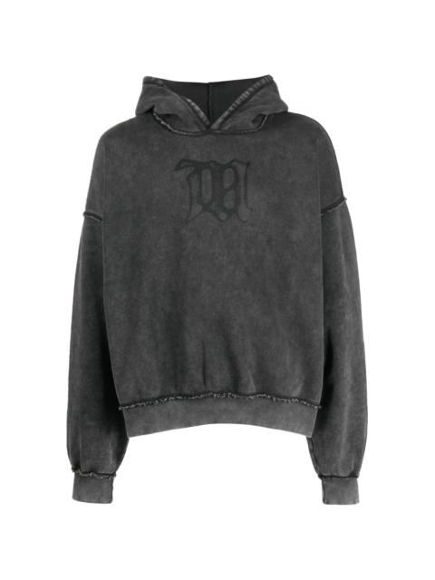 MISBHV Signature raw-stitch hoodie