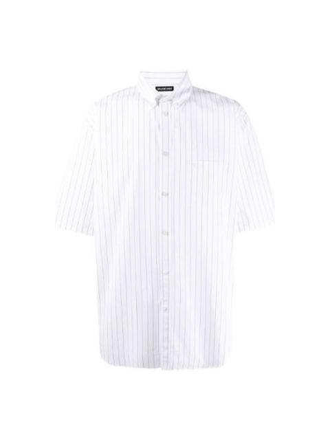 BALENCIAGA Balenciaga Symbolic Short Sleeve Shirt 'White' 621912TIM359040