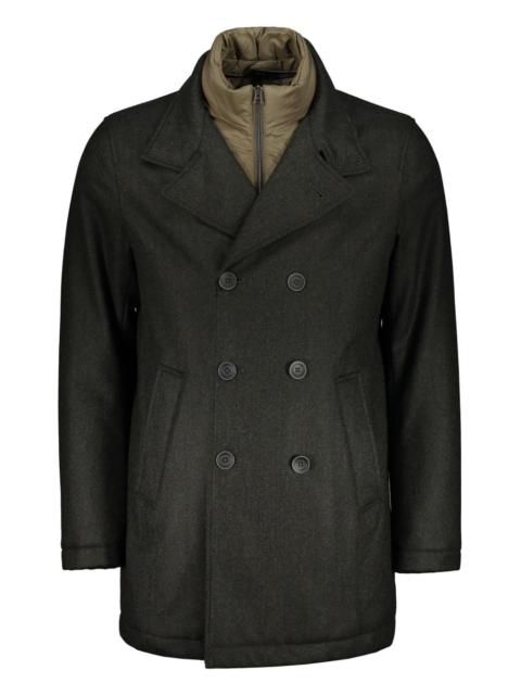 Herno panel-detail coat