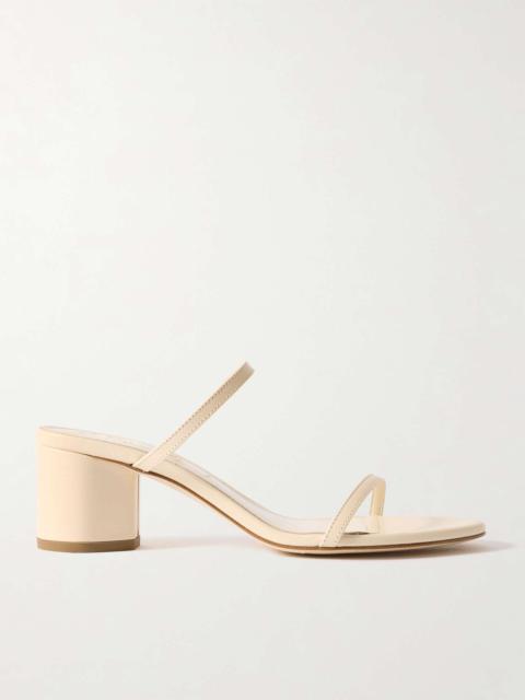 Annika leather mules Cream
