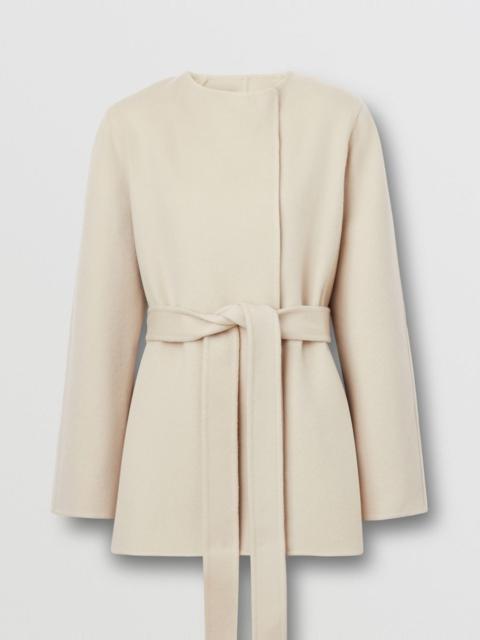 Burberry Double-faced Cashmere Wrap Jacket