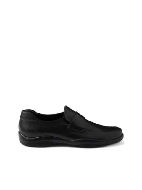 Prada Toblach leather loafers