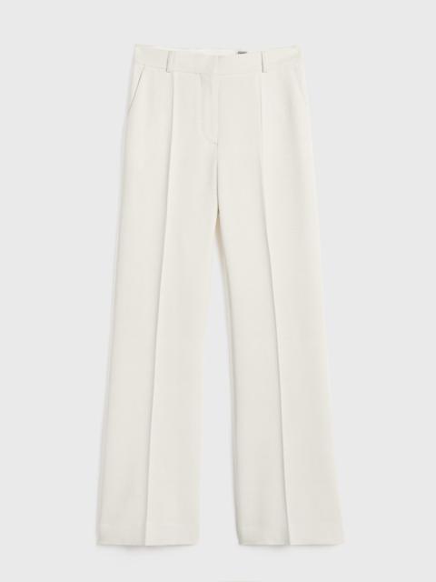 Totême Flared evening trousers macadamia