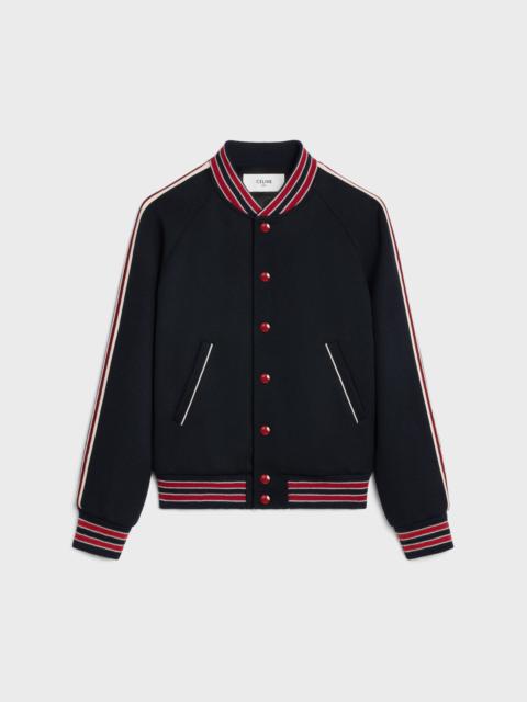 CELINE teddy jacket in textured wool