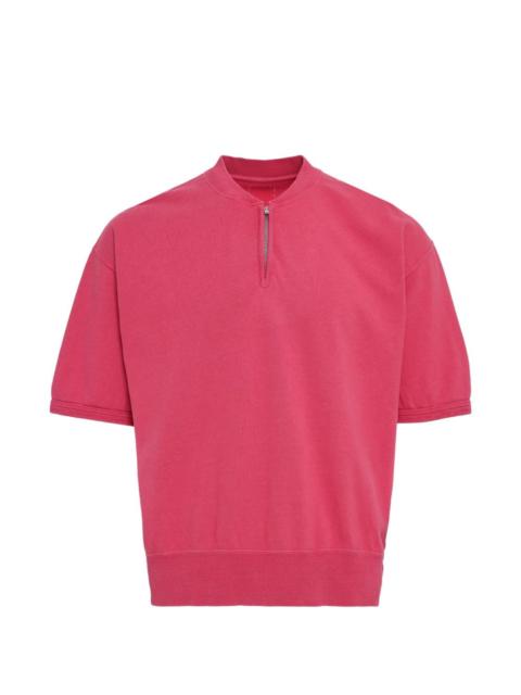 visvim half-zip short-sleeve