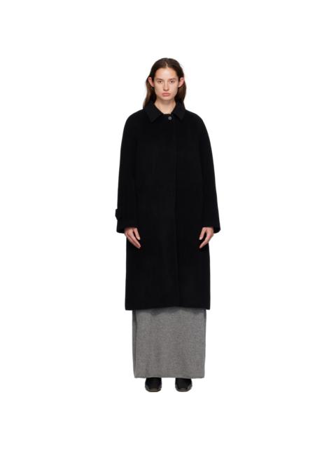 LE17SEPTEMBRE Black Raglan Coat