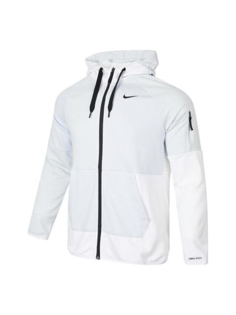 Nike Nike long sleeves hooded zipped jacket 'White' DQ4788-085