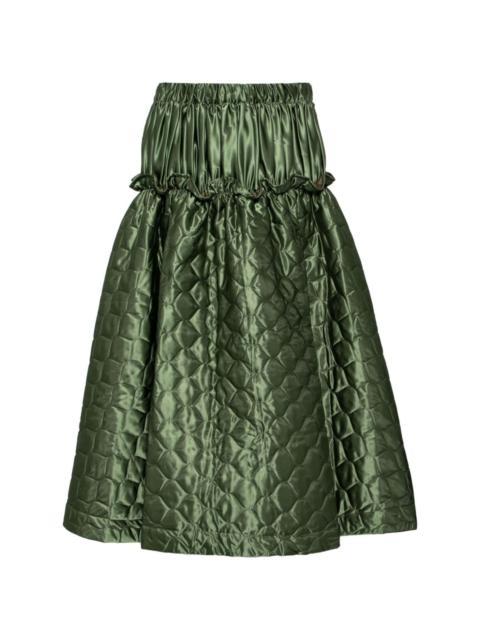Noir Kei Ninomiya quilted skirt