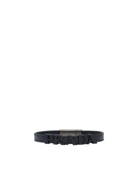 Prada Saffiano Leather Bracelet