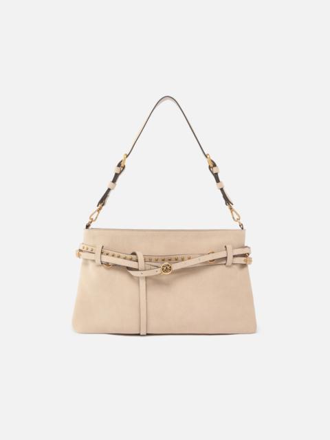 PINKO BELT BAG MEDIUM SHOULDER BAG IN SUEDE