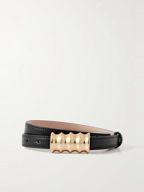 KHAITE Julius small leather belt