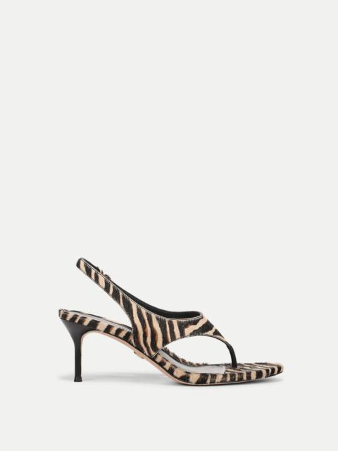 VERONICA BEARD TALON CALF HAIR SLINGBACK SANDAL