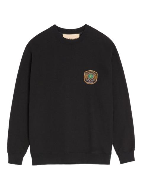 Valentino embroidered crew-neck sweatshirt