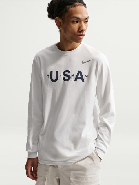 Nike Nike Team USA Primary Men's Dri-FIT Long-Sleeve Top