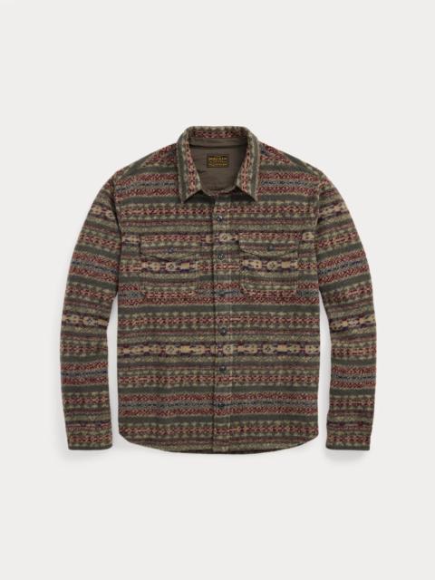 Fair Isle Wool-Blend Workshirt