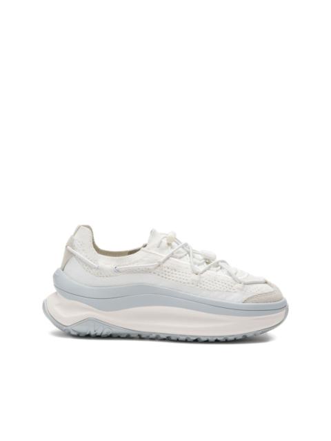 MOON BOOT lace-up knitted sneakers