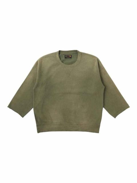 visvim JUMBO SB SWEAT 3/4 OLIVE