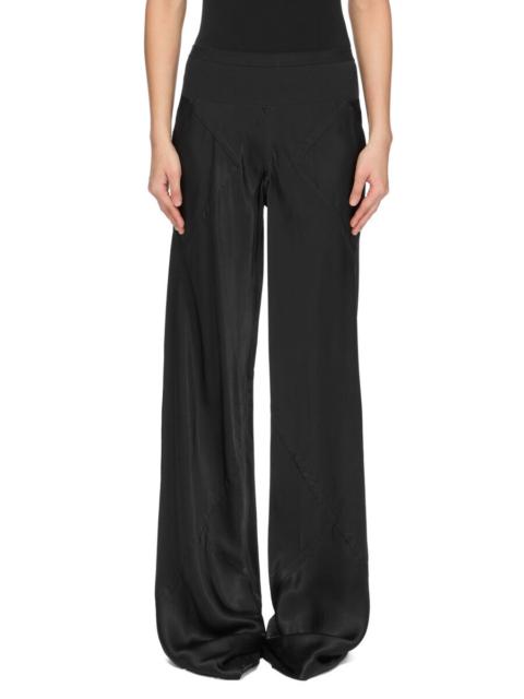 Rick Owens Rick Owens Bias Panelled Wide-leg Trousers