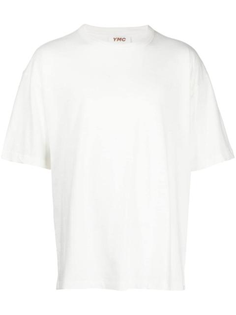 YMC half-sleeved organic-cotton T-shirt