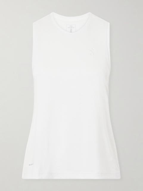 On Court Logo-embroidered Recycled Tennis Top