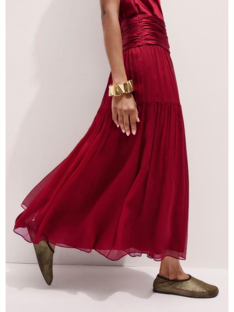 ME+EM Crinkle Maxi Skirt