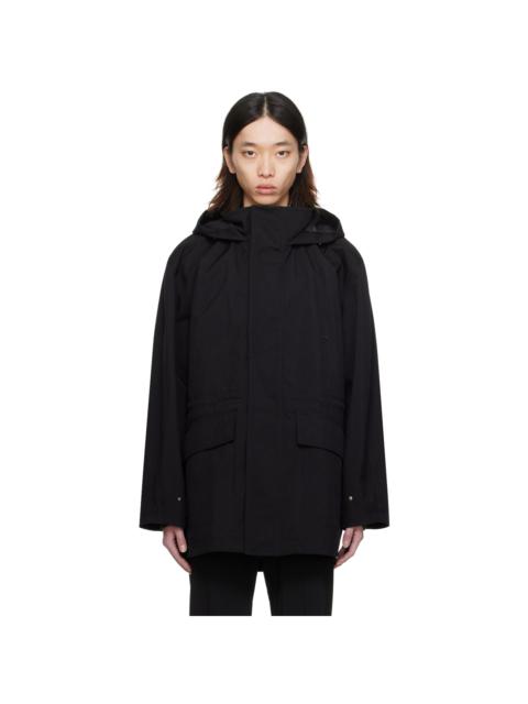 Wooyoungmi Black Hooded Jacket