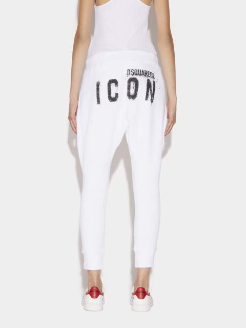 DSQUARED2 ICON SPRAY SWEATPANTS